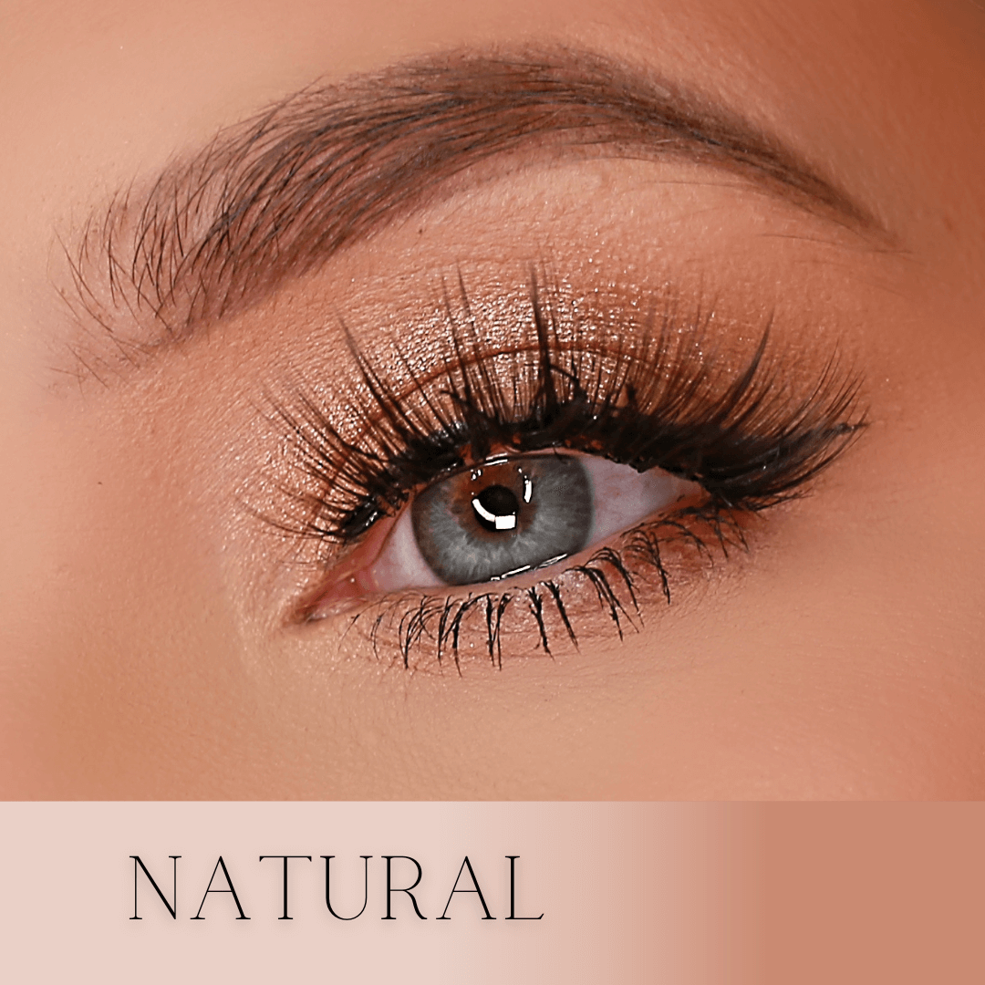 Natural top magnetic lashes